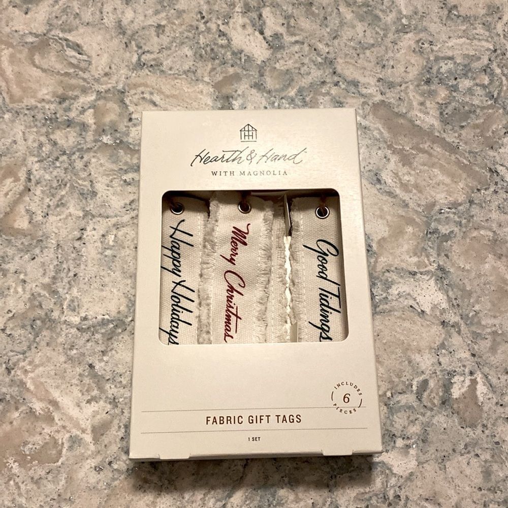 Hearth & Hand Fabric Gift Tags